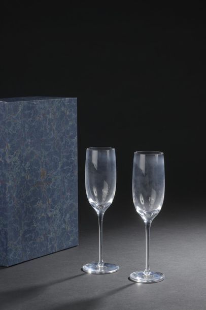 BACCARAT. 
 Serving part of straight ribbed...