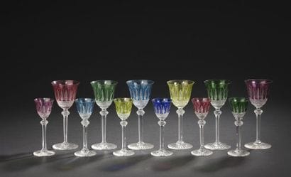 SAINT-LOUIS.
Serving set of glasses model...