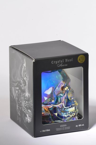 *10 bottles (70 cl) of Crytal Head Aurora...