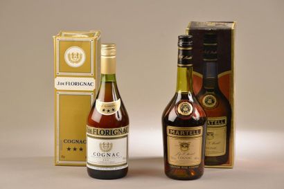 *2 bouteilles COGNAC *** (Martell, J. de...
