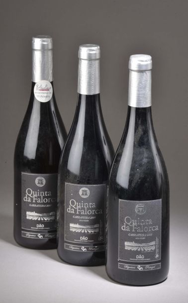 3 bouteilles DÀO Quinta da Falorca 2007 