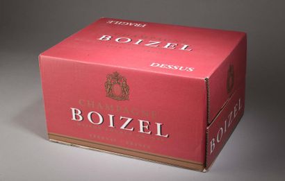 6 bottles CHAMPAGNE rosé, Boizel 