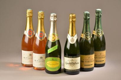 *6 bottles CHAMPAGNE various (de Cazanove...