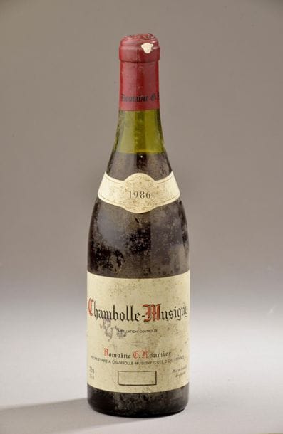 1 bottle CHAMBOLLE-MUSIGNY G. Roumier 1986...