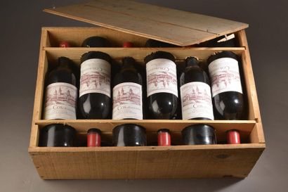 12 bottles Château COS-D'ESTOURNEL, 2° cru...