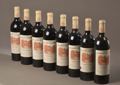8 bottles Château LES CARMES HAUT-BRION,...