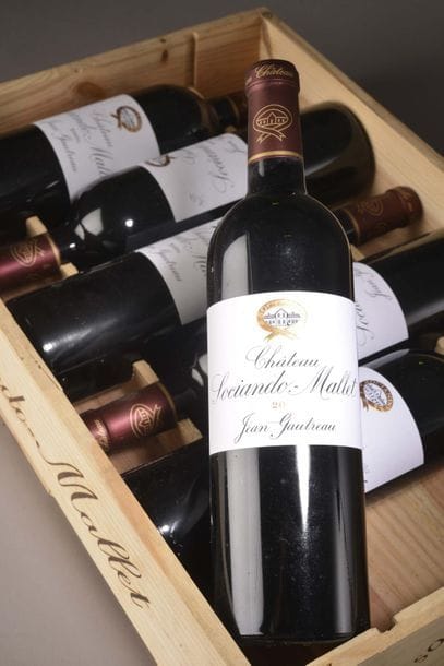 6 bouteilles Château SOCIANDO-MALLET, Haut-Médoc...