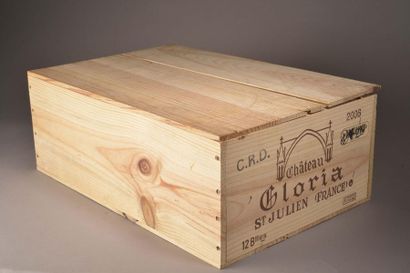 12 bouteilles Château GLORIA, Saint-Julien...