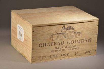 6 bouteilles Château COUFRAN, Haut-Médoc...