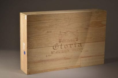 6 bouteilles Château GLORIA, Saint-Julien...