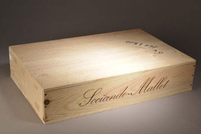 6 bouteilles Château SOCIANDO-MALLET, Haut-Médoc...