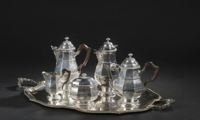 Tea, coffee and chocolate service in the...