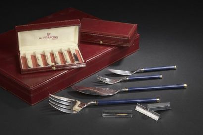 Maison Henri-Jean FRANÇOIS.
Silver plated...