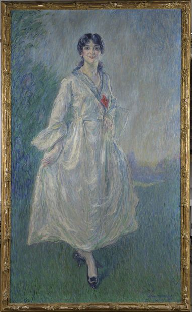 William MALHERBE (Bucarest, 1884 - Paris,1951).

Portrait...