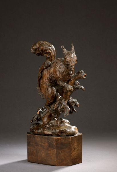 German school of the 18th century.

Squirrel...