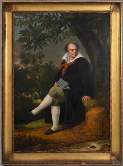 Lucile FOULLON-VACHOT (circa 1775 - 1865).

Portrait...