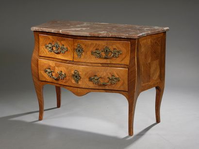 Jumper chest of drawers in rosewood veneer...