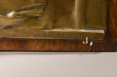 Alexandre CHARPENTIER (Paris, 1856 - Neuilly-sur-Seine,...