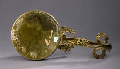 House BAGUÈS.

Chased and gilded bronze applique...