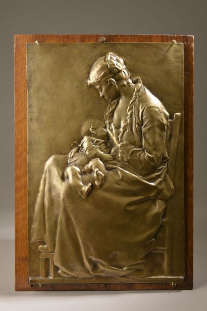 Alexandre CHARPENTIER (Paris, 1856 - Neuilly-sur-Seine,...