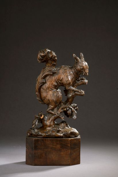 German school of the 18th century.

Squirrel...
