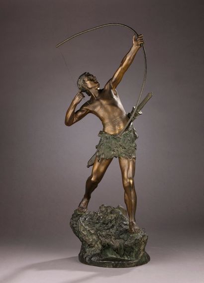 Émile GREGOIRE (Brossac, 1871 - 1948).

Chasseur...