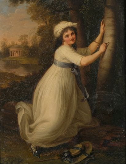 Austrian school of the end of the 18th century,...