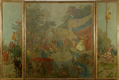 École Française du début du XXe siècle.

Scène...