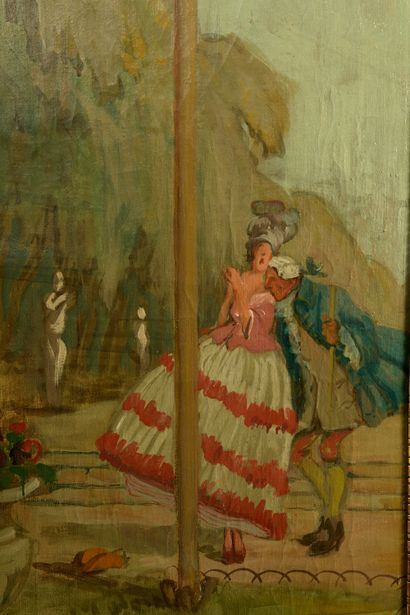 École Française du début du XXe siècle.

Scène...