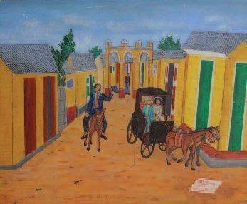 Casimir JOSEPH
Le débarcadère Acrylique sur...