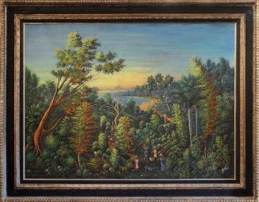 Maurice VITAL
Lisière de forêts Huile sur...