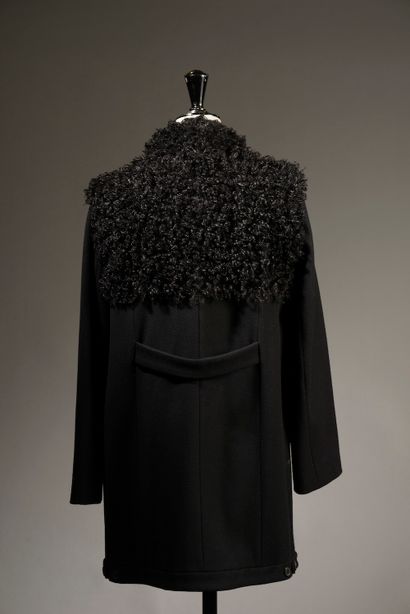 MARIA LUISA Paris.

Navy blue wool coat,...