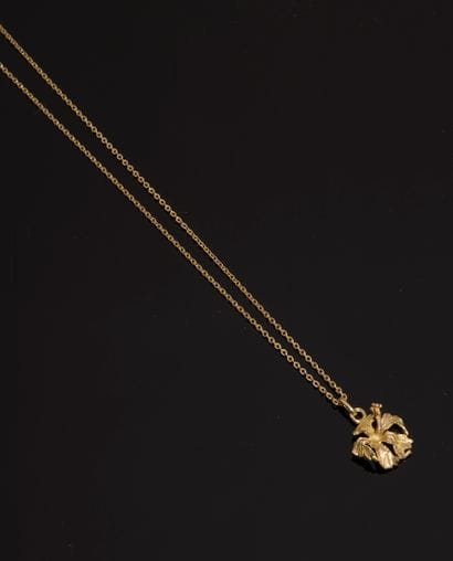 18k yellow gold chain with small jaseron...