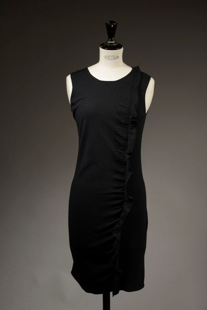 AZZARO

Robe sans manches en maille de coton...