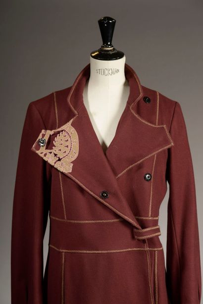 CHRISTIAN LACROIX Jeans.

Manteau en laine...