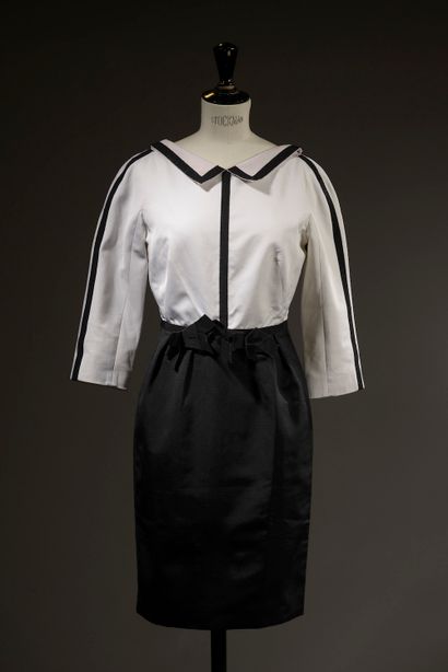 PAULE KA.

Robe en coton mélangé noir et...