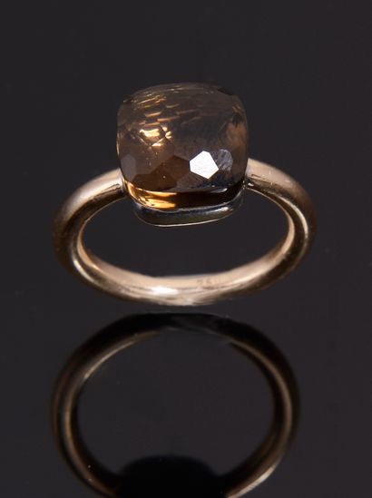 Ring in 18k pink gold in the Pomelato style...