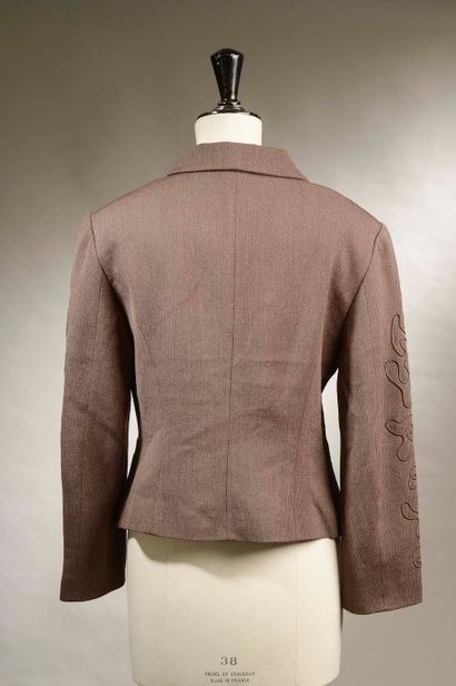 JUNGLE by KENZO.

Brown wool and viscose...