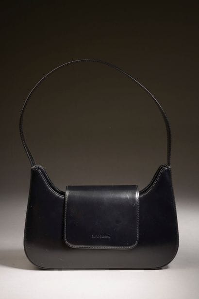 LANCEL. 

 Patent leather shoulder bag with...