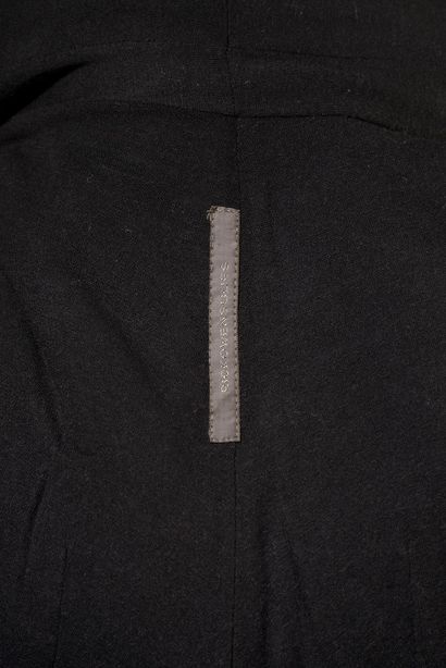 RICK OWENS.

Black jacket in viscose and...