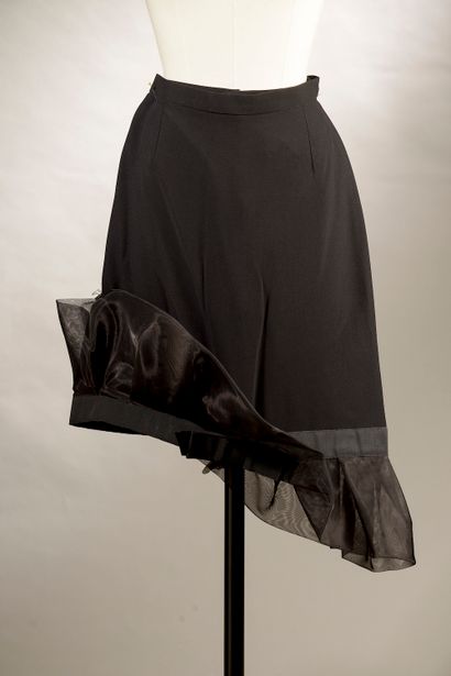 CHRISTIAN LACROIX. 

 Black skirt in mixed...
