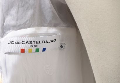 JC DE CASTEBAJAC Paris.

Robe sans manches...