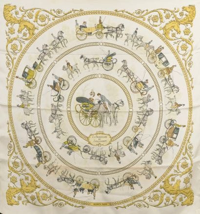 

HERMÈS Paris.

Silk square, model 