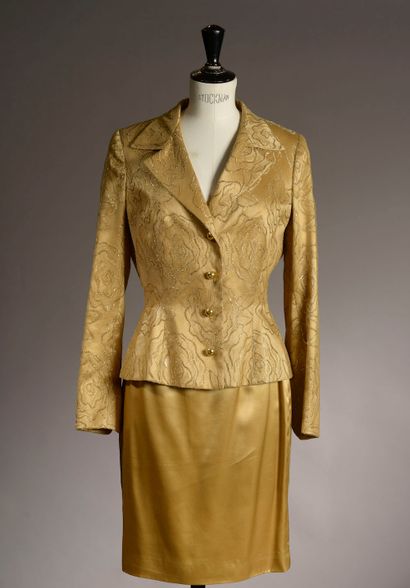JACQUES FATH.

Ensemble de tailleur jupe...