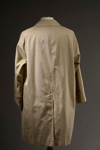 BURBERRY.

Trench-coat en gabardine de coton...