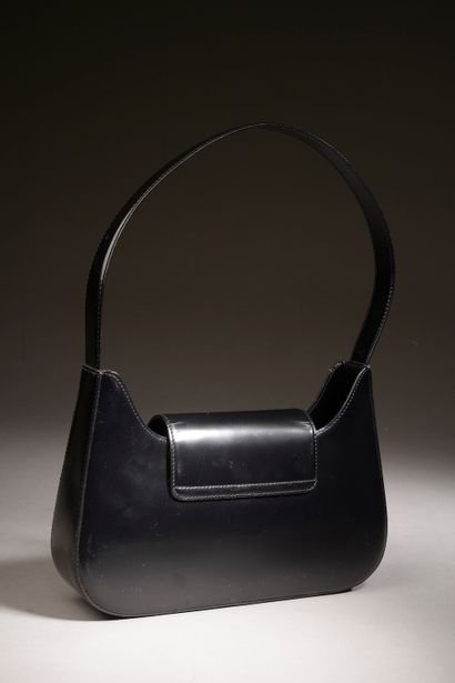 LANCEL. 

 Patent leather shoulder bag with...