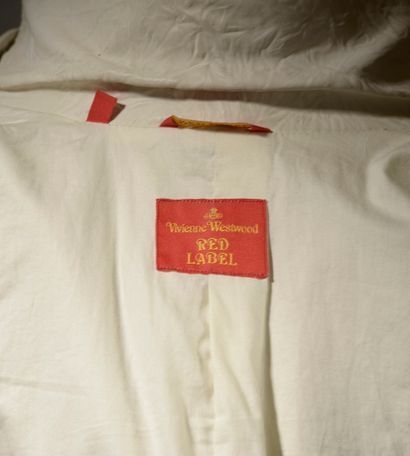 VIVIENNE WESTWOOD RED LABEL.

White leather...