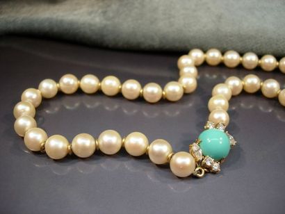 Sautoir de perles de culture diamètre 8.5...