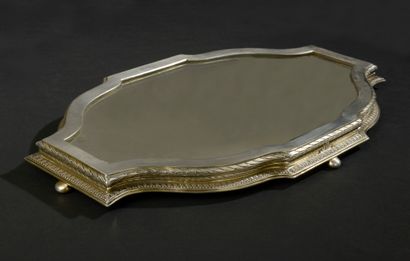 Small rectangular table top, the angles in...
