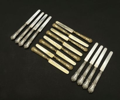 Set of two different models of fruit knives...
